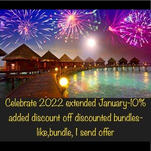 January 2022 extra 10% off on top of bundle discount